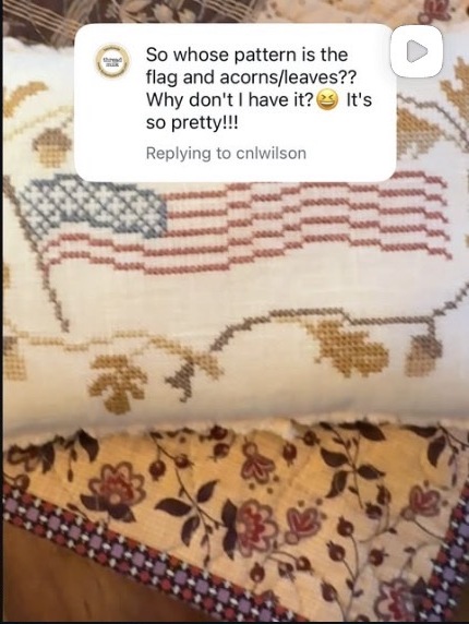 Flag & Acorns